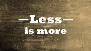 less-is-more